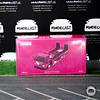 Cool Car 1:64 H300 Flatbed Transport Hello Kitty Deep Pink. 