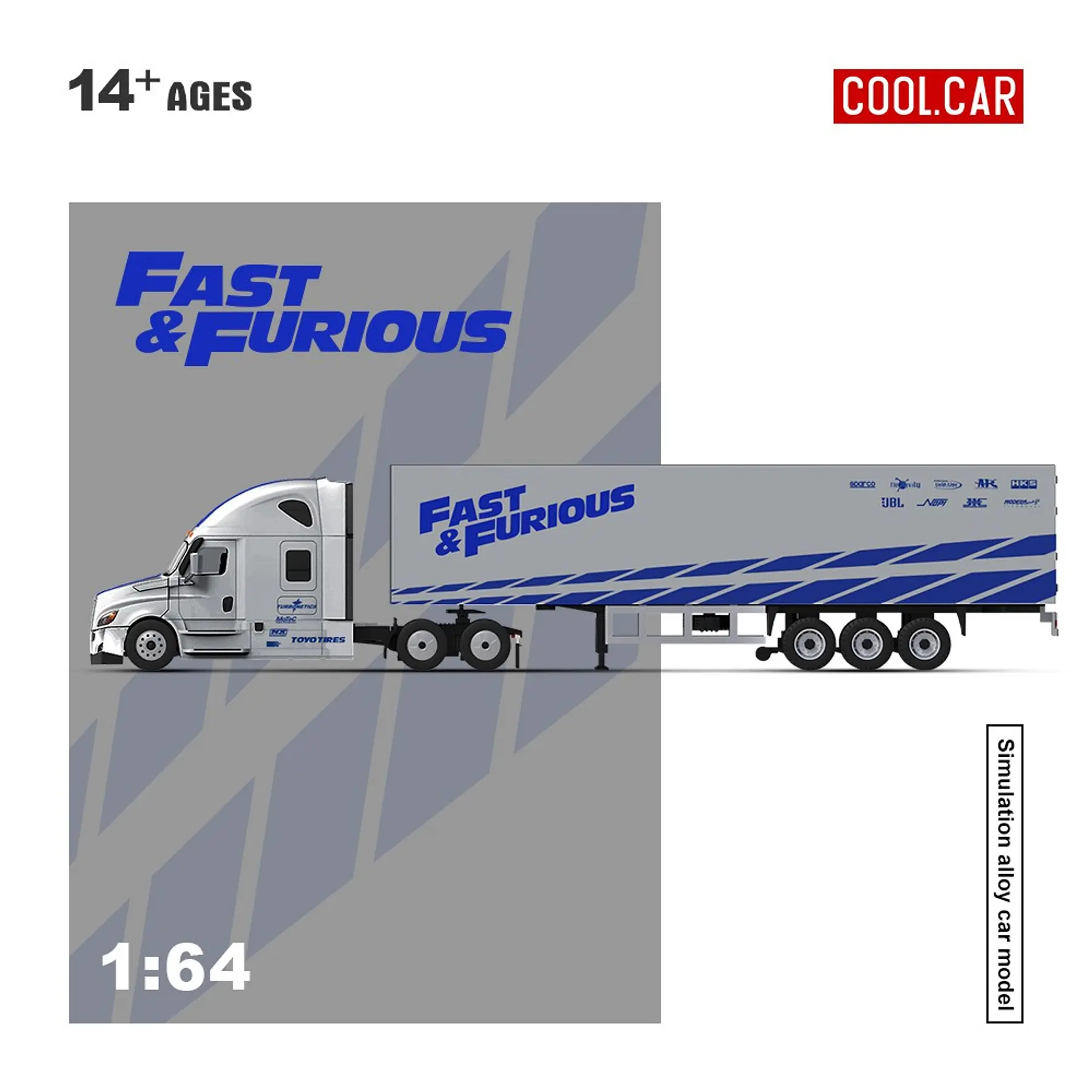 Cool Car 1:64 Freightliner 