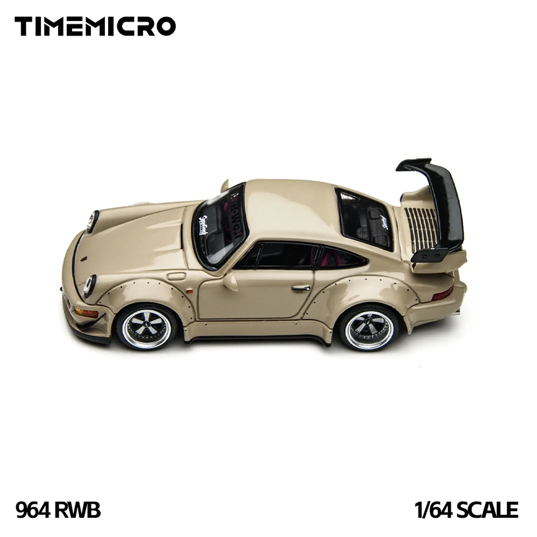 Time Micro 1:64 RWB 964 Light Brown Synthetic. 
