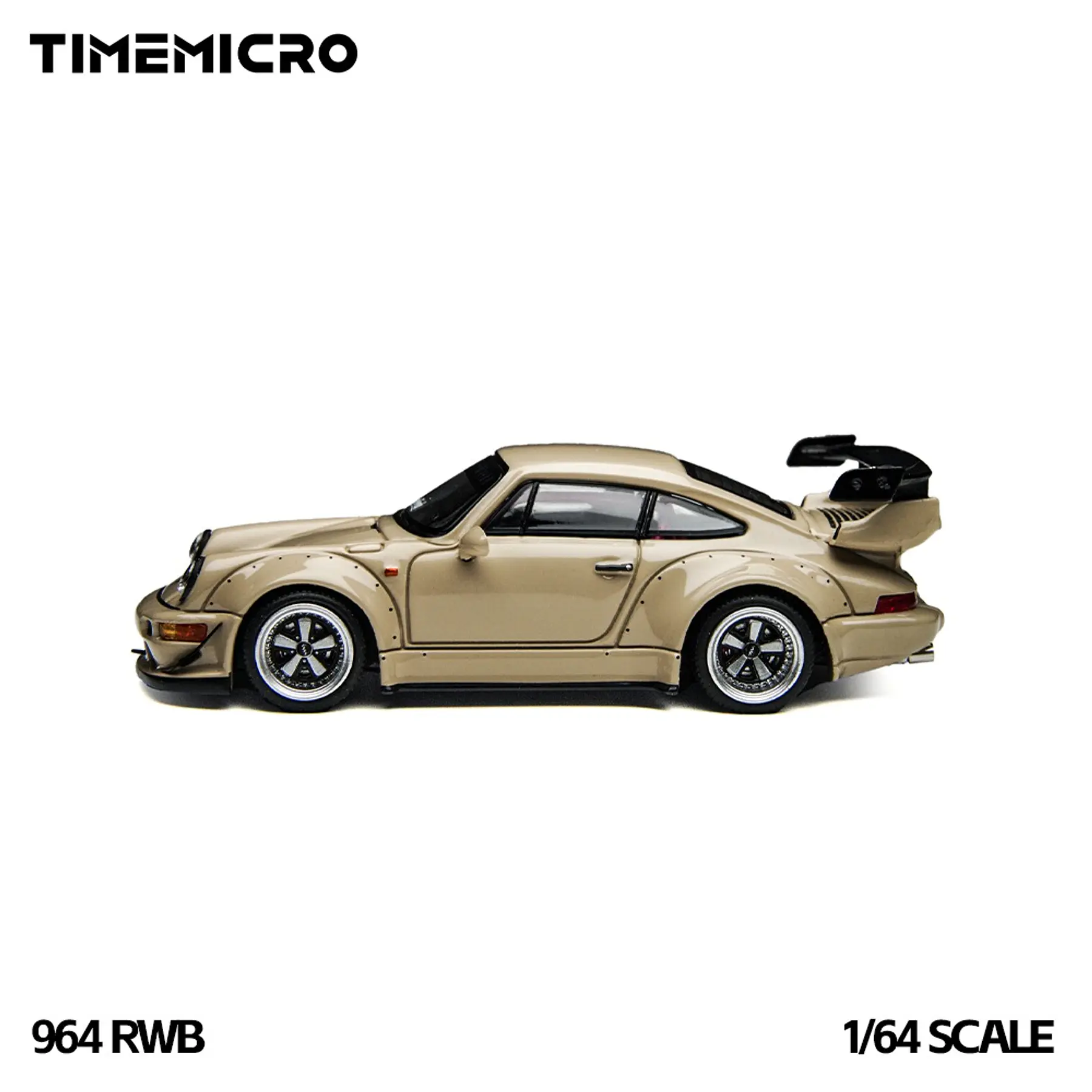 Time Micro 1:64 RWB 964 Light Brown Synthetic. 