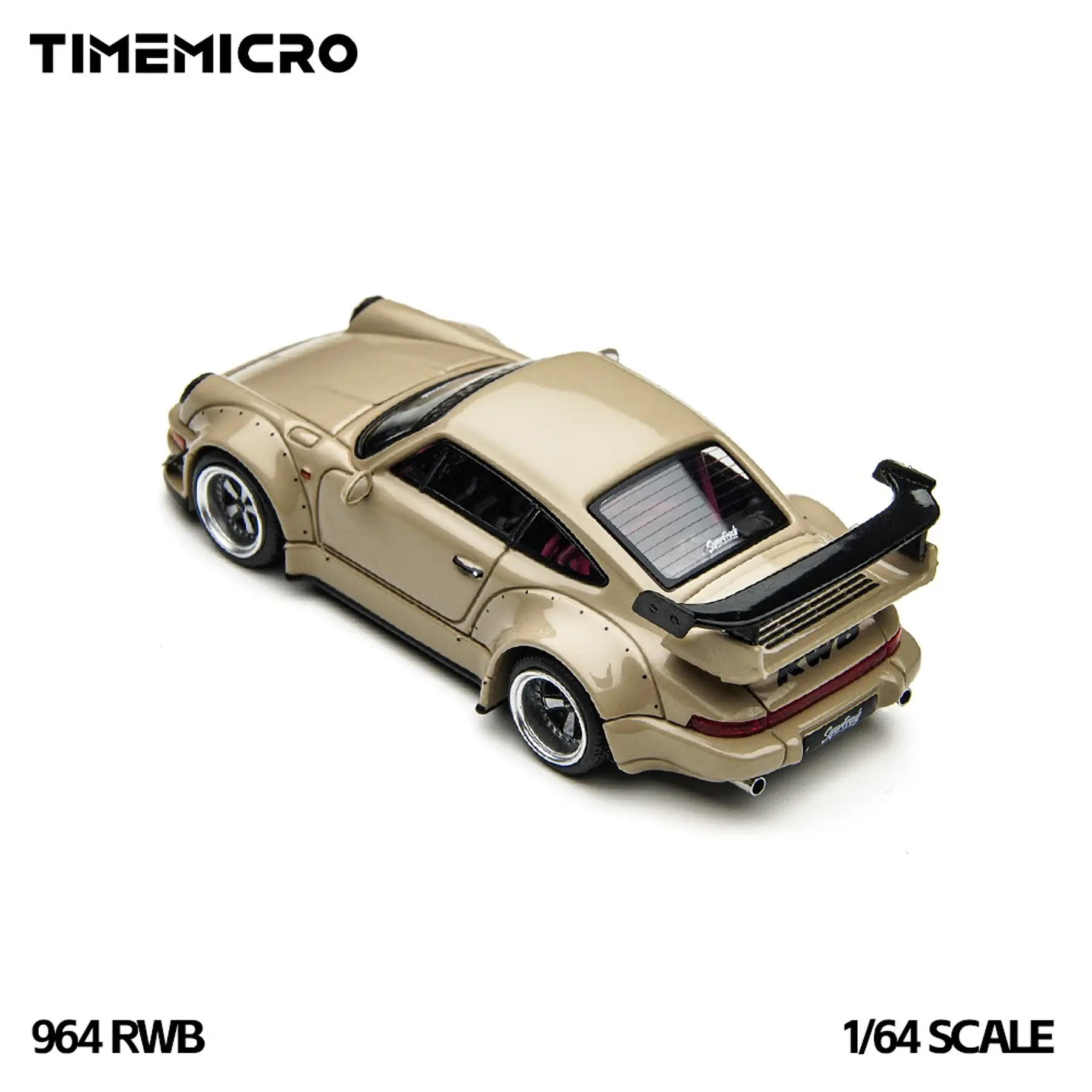 Time Micro 1:64 RWB 964 Light Brown Synthetic. 