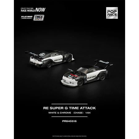Pop Race 1:64 Mazda RE Super G Time Attack TMCS Malaysia 2026 Special Edition