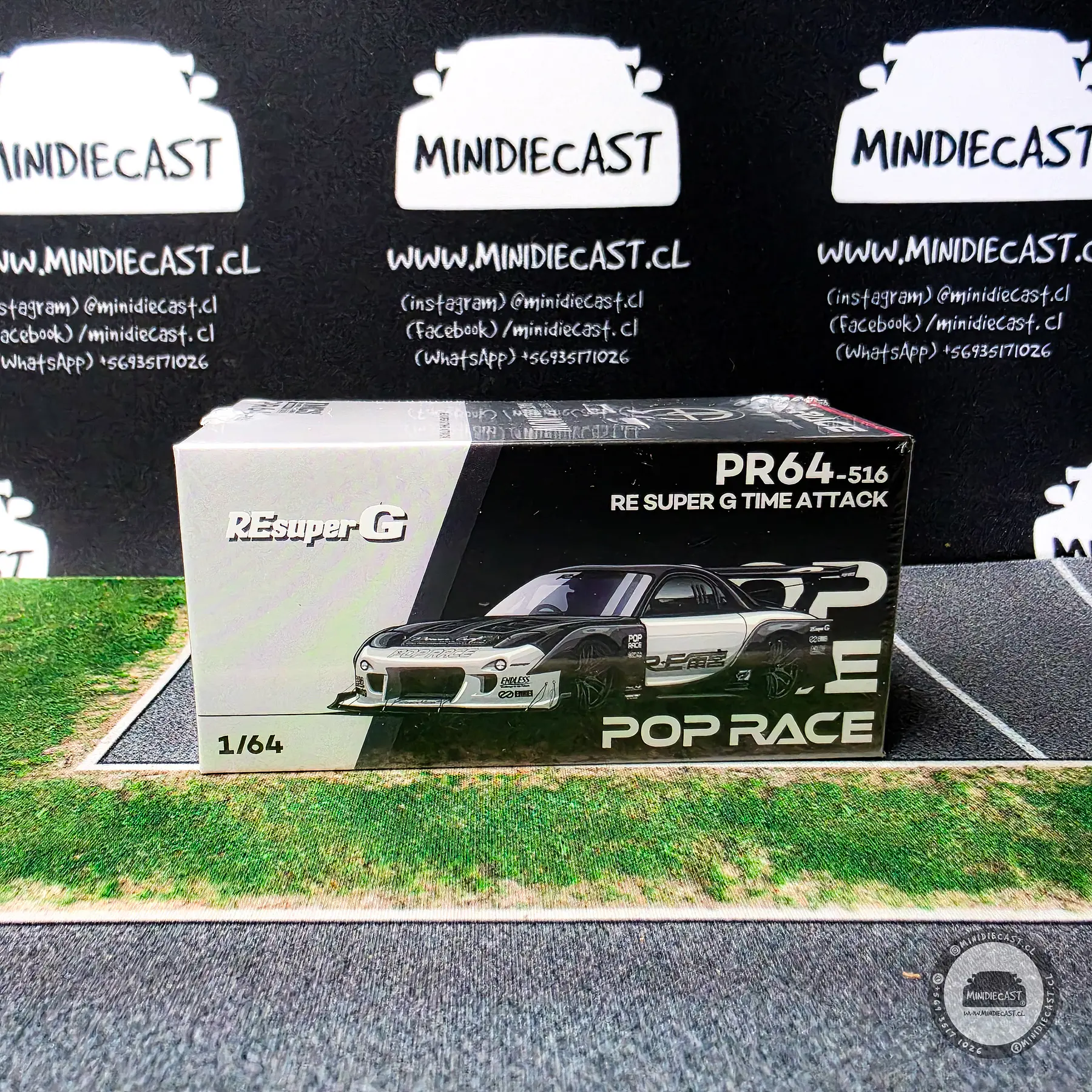 Pop Race 1:64 Mazda RE Super G Time Attack TMCS Malaysia 2026 Special Edition