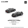 Pop Race 1:64 Porsche Singer DLS Turbo Road Black
