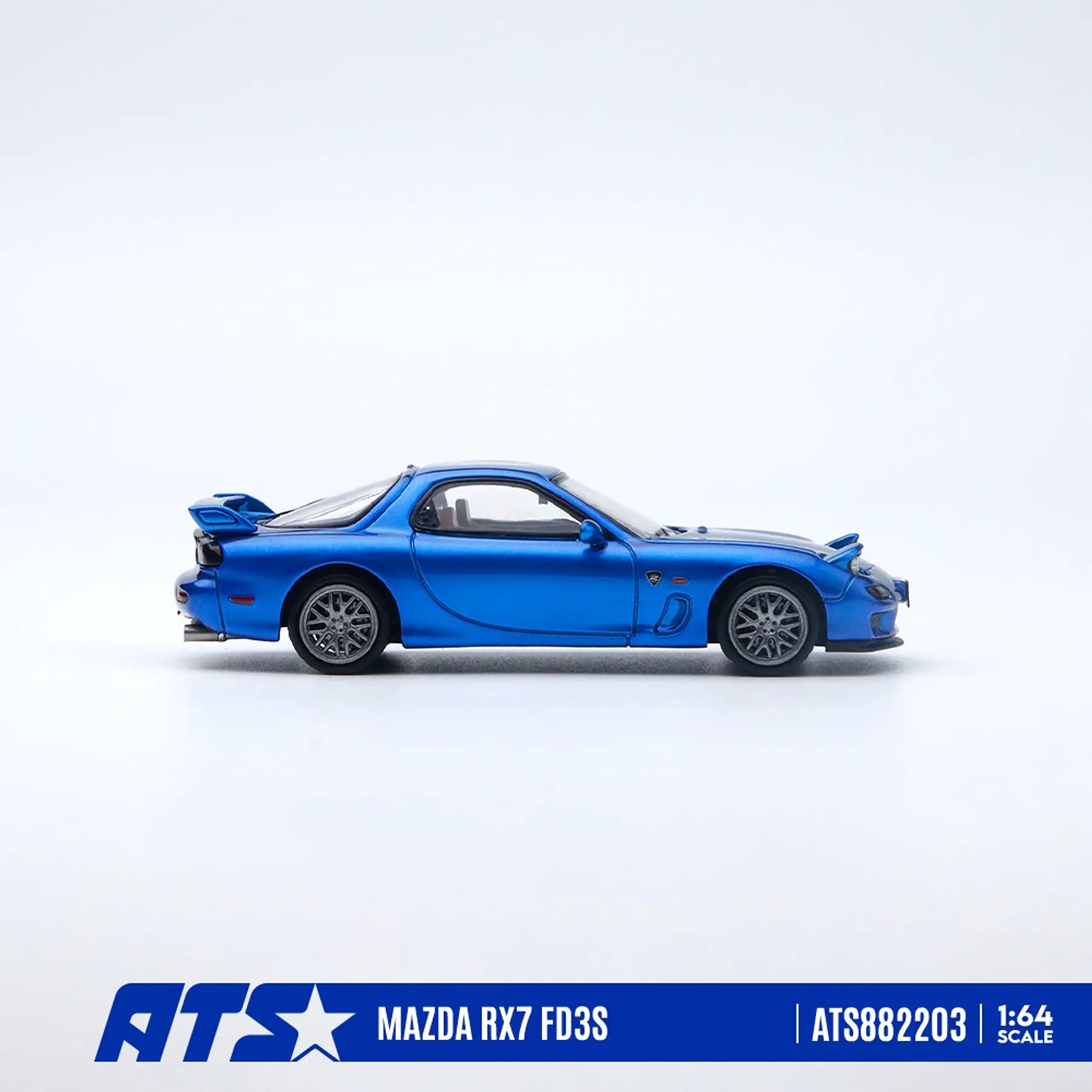 (PREVENTA) ATS 1:64 Mazda RX-7 FC3S - Metallic blue