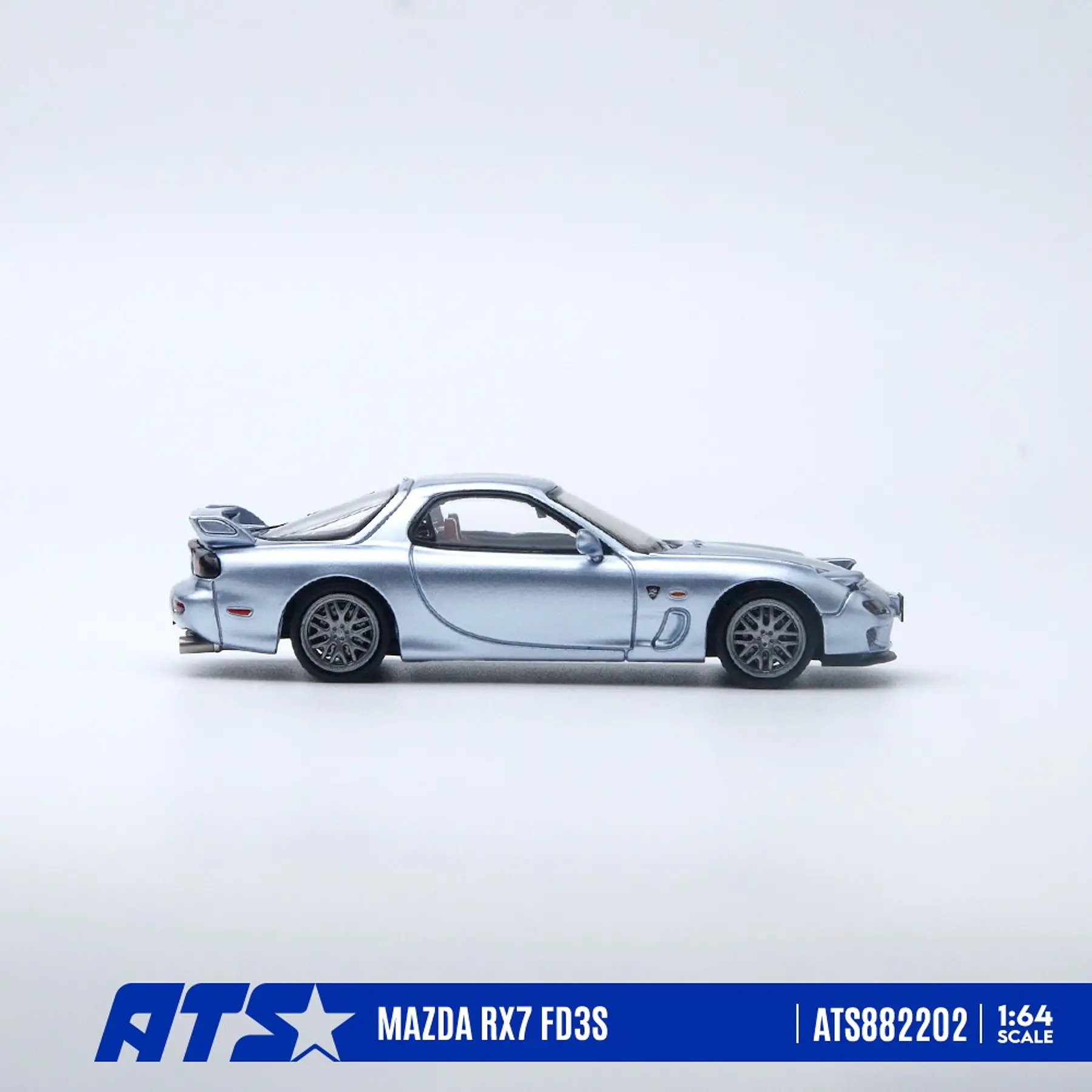 (PREVENTA) ATS 1:64 Mazda RX-7 FC3S - Metallic gray