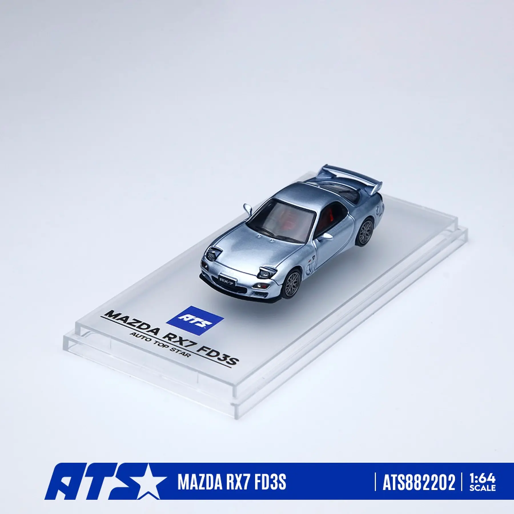 (PREVENTA) ATS 1:64 Mazda RX-7 FC3S - Metallic gray
