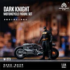 (PREVENTA) MoreArt 1:64 Dark Knight Motorcycle Figure Set Resin Model