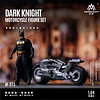 (PREVENTA) MoreArt 1:64 Dark Knight Motorcycle Figure Set Resin Model
