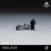 (PREVENTA) MoreArt 1:64 Dark Knight Motorcycle Figure Set Resin Model
