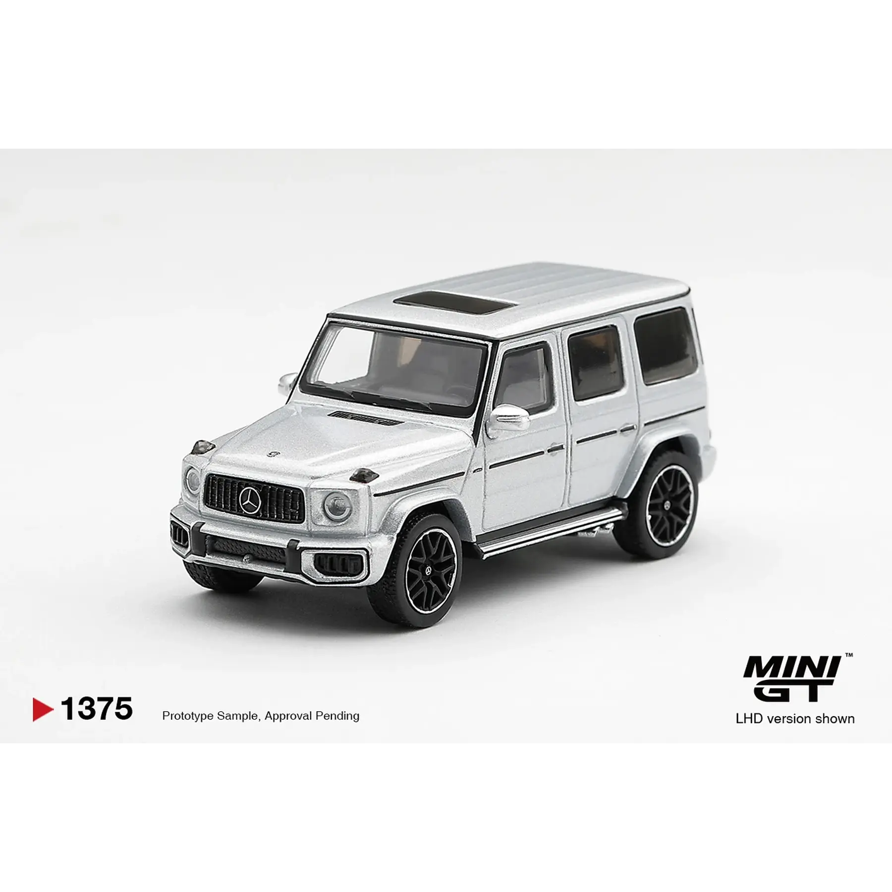 (PREVENTA) Mini GT 1:64 Mercedes-AMG G 63 Silver Metallic – Limited Edition