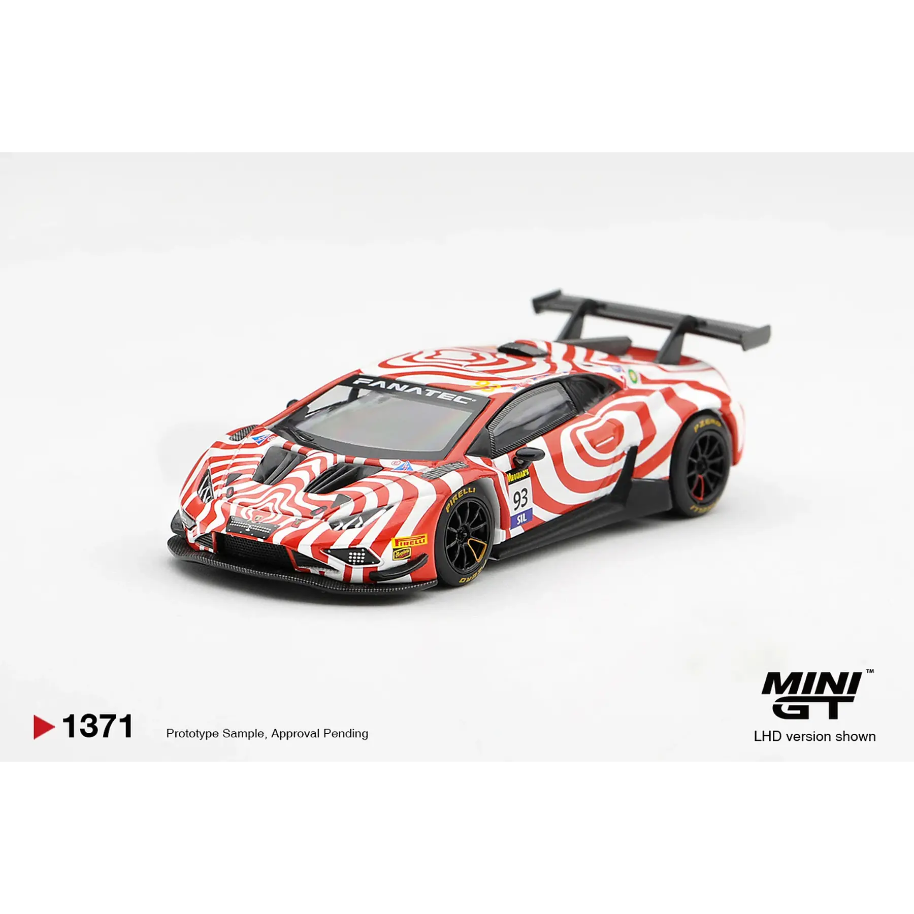 (PREVENTA) Mini GT 1:64 Lamborghini Huracan GT3 EVO2 #93 Wall Racing 2025 Bathurst 12 hrs – Limited Edition