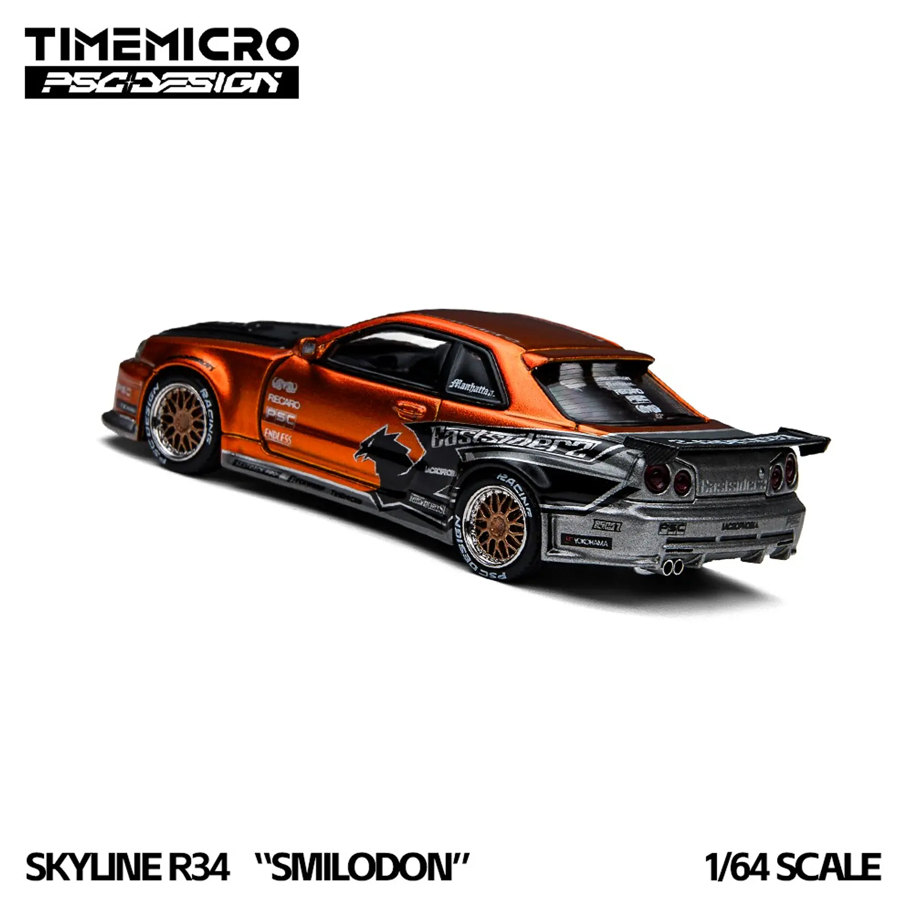 (PREVENTA) Time Micro × PSC DESIGN 1:64 Nissan R34 