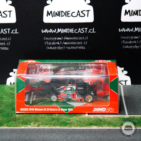 Inno64 1:64 Mazda 787B Winner At 24 Hours Le Mans 1991.