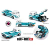 Kaido House x Mini GT Volkswagen T1 KAIDO WORKS V1 – Turquoise/White