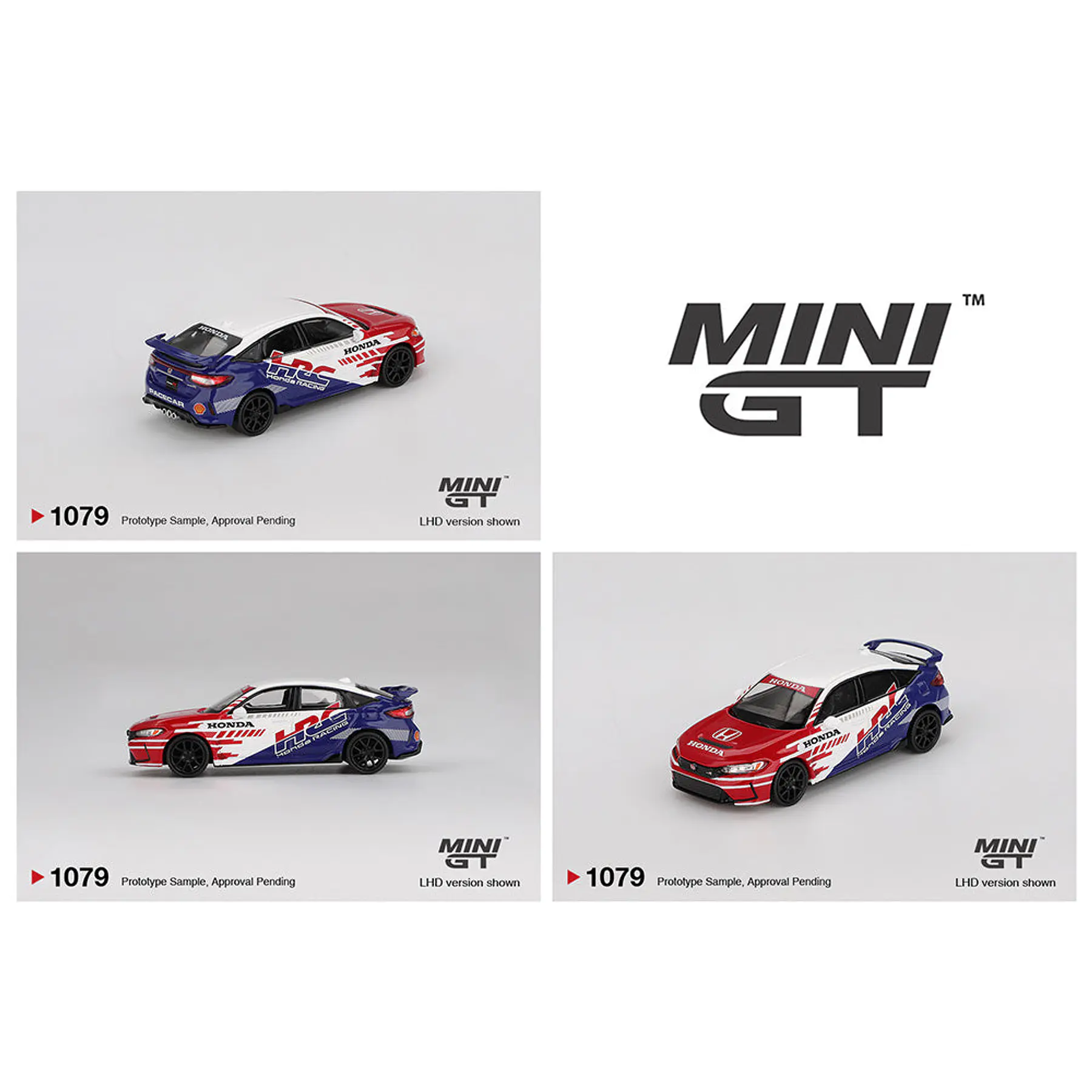 Mini GT 1:64 Honda Civic TYPE R 2024 Pace Car HRC – Mijo Exclusives