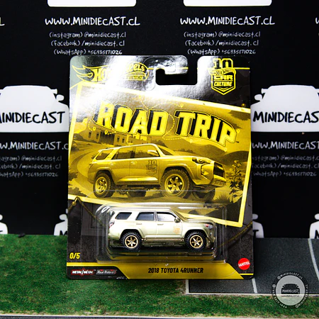 Hot Wheels 1:64 Car Culture 10th Anniversary 2026 V Case -Road Trip Assortment Chase