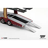 (PREVENTA) Mini GT 1:64 Scania 770S A6x4NA Car Transporter V8 50th anniversary + Car transporter – Red – Limited Edition