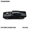 (PREVENTA) Time Micro × PSC DESIGN 1:64 PSC Dodge 1969 Black Street Charger