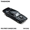 (PREVENTA) Time Micro × PSC DESIGN 1:64 PSC Dodge 1969 Black Street Charger