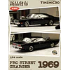 (PREVENTA) Time Micro × PSC DESIGN 1:64 PSC Dodge 1969 Black Street Charger