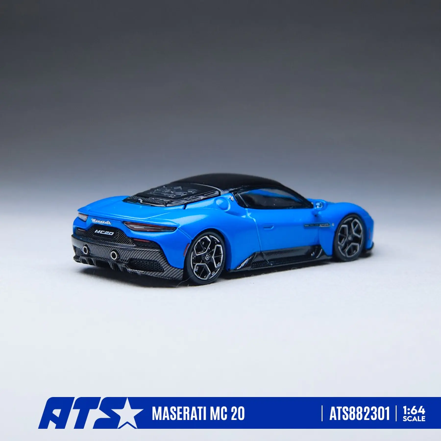 (PREVENTA) ATS 1: 64 Maserati MC 20 blue