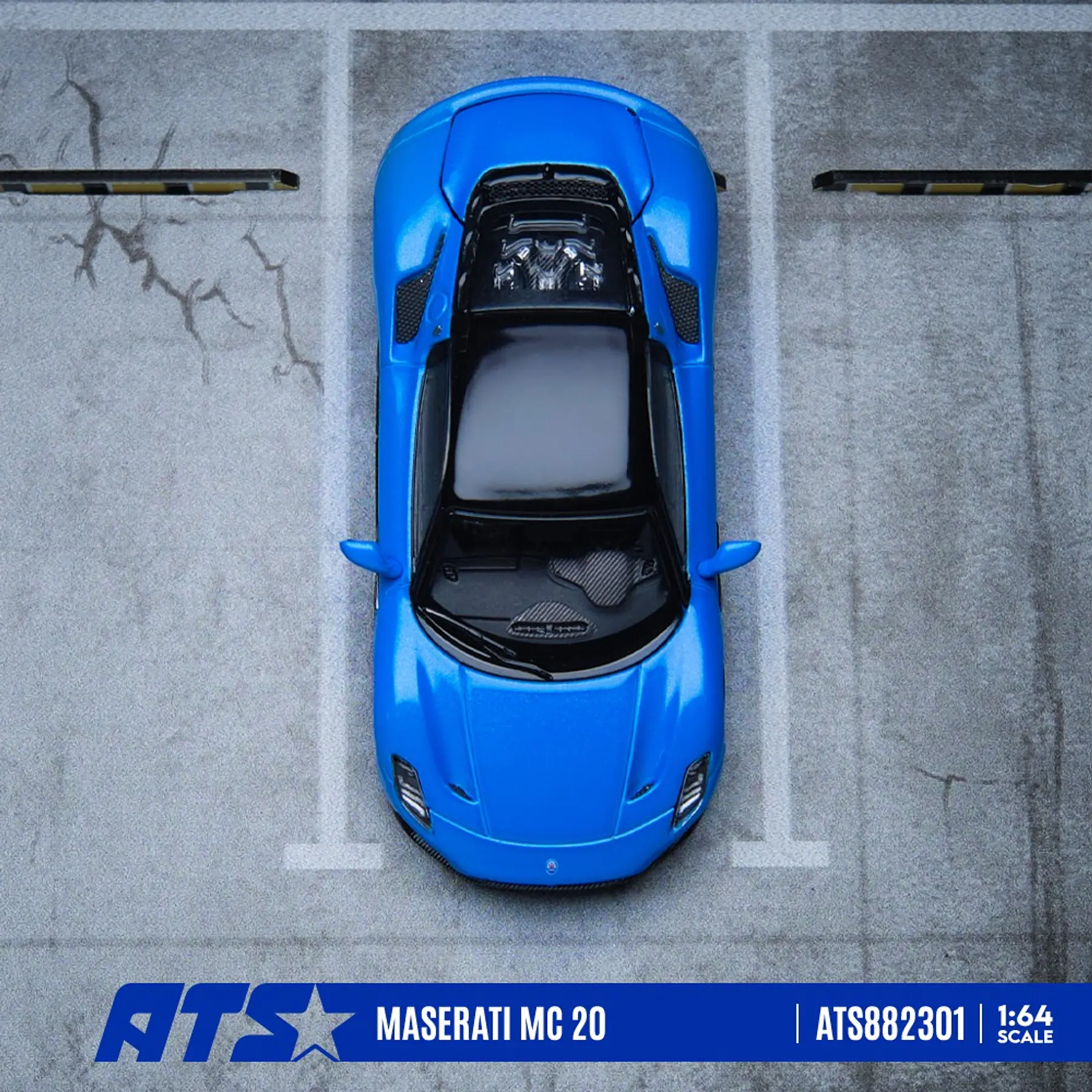 (PREVENTA) ATS 1: 64 Maserati MC 20 blue