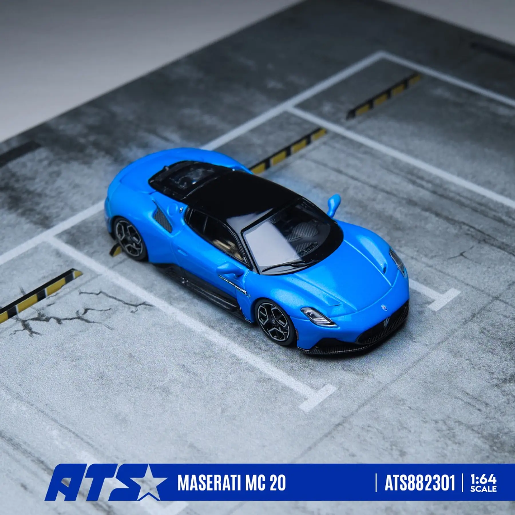 (PREVENTA) ATS 1: 64 Maserati MC 20 blue