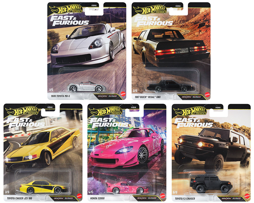 Hot Wheels 1:64 Fast & Furious Premium 2027 S Assortment