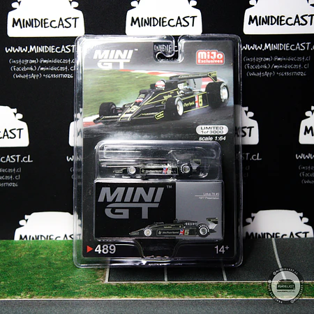 Mini GT 1:64 Lotus 78 #5 1977 Presentation