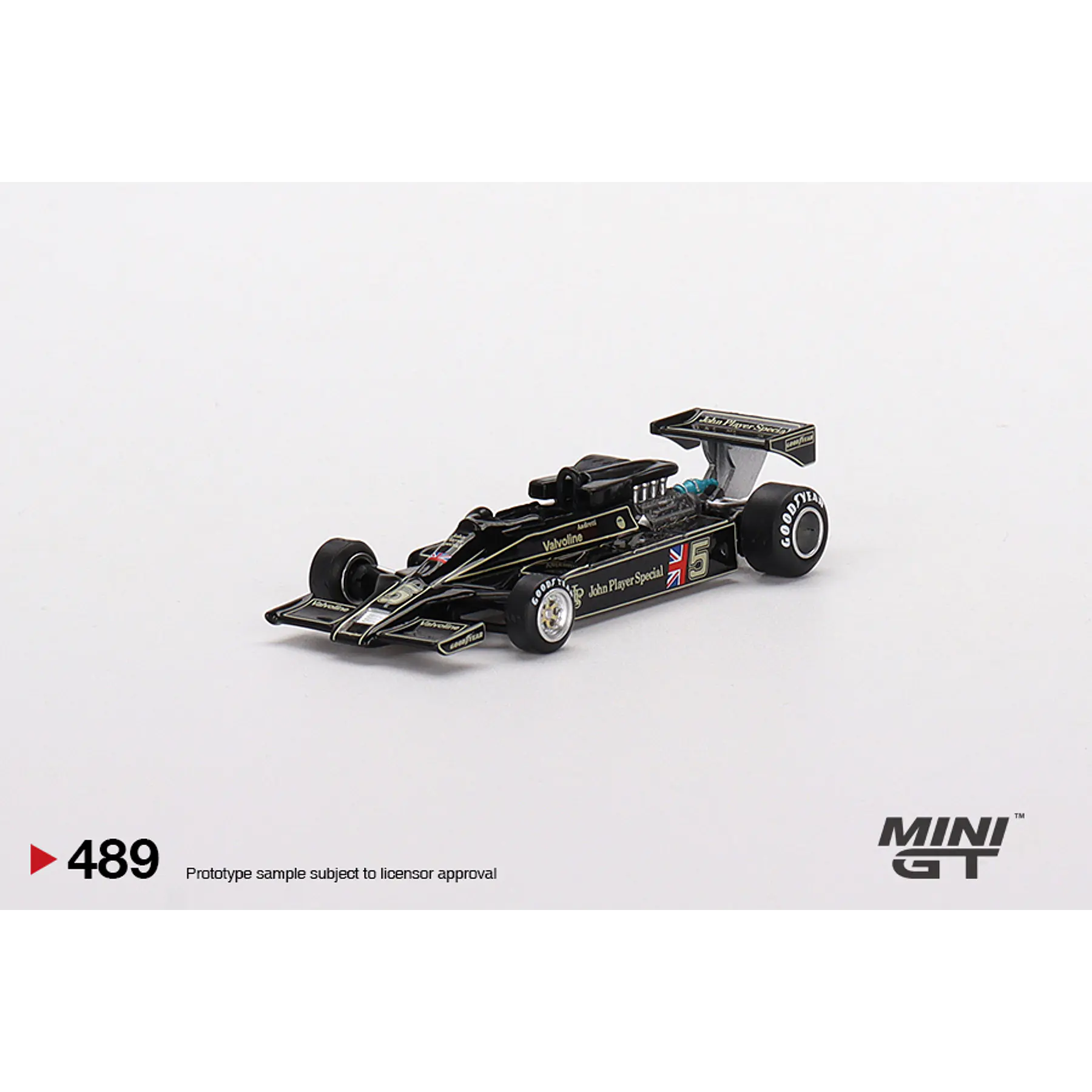 Mini GT 1:64 Lotus 78 #5 1977 Presentation