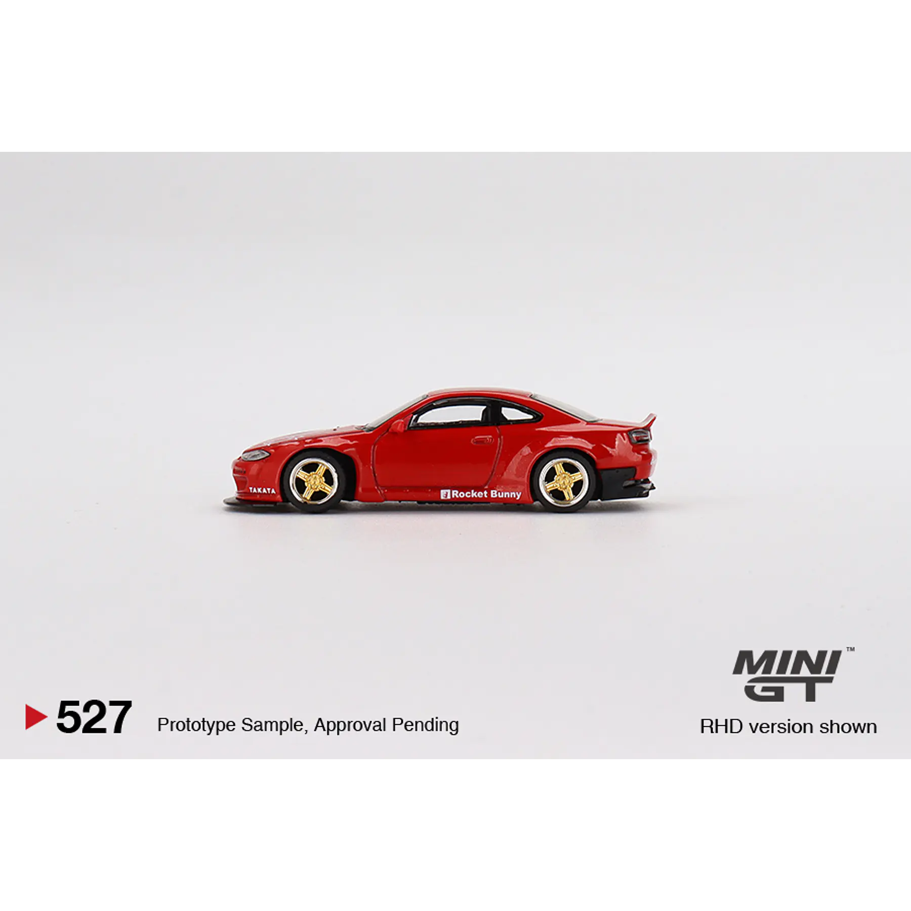 Mini GT 1:64 Nissan Silvia (S15) Rocket Bunny – Red – Mijo Exclusives