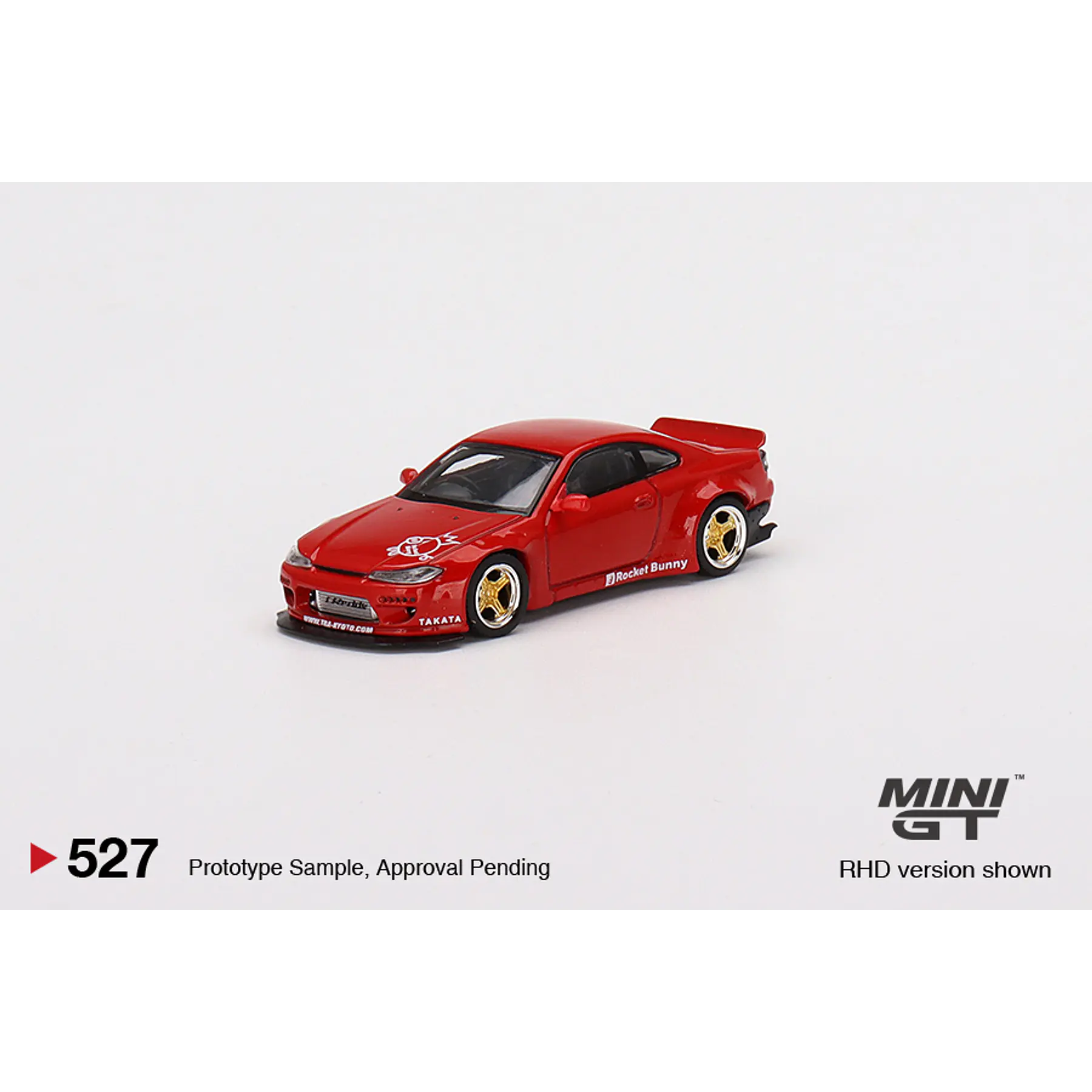 Mini GT 1:64 Nissan Silvia (S15) Rocket Bunny – Red – Mijo Exclusives