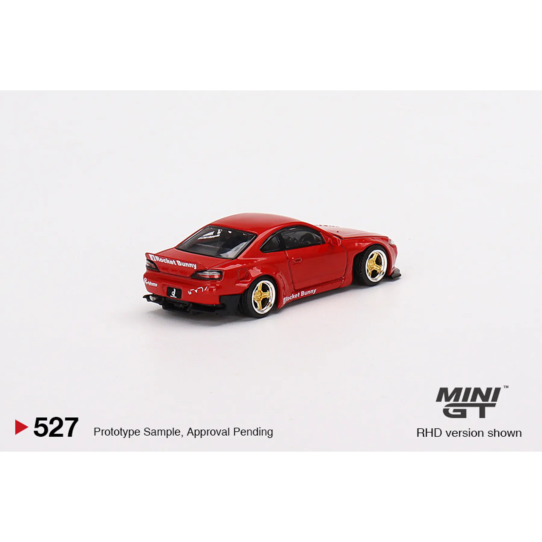 Mini GT 1:64 Nissan Silvia (S15) Rocket Bunny – Red – Mijo Exclusives