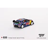 Mini GT 1:64 Ford Puma Rally1 #19 M-Sport Ford WRT 2022 Rally MonteCarlo Winner – Blue – Mijo Exclusives