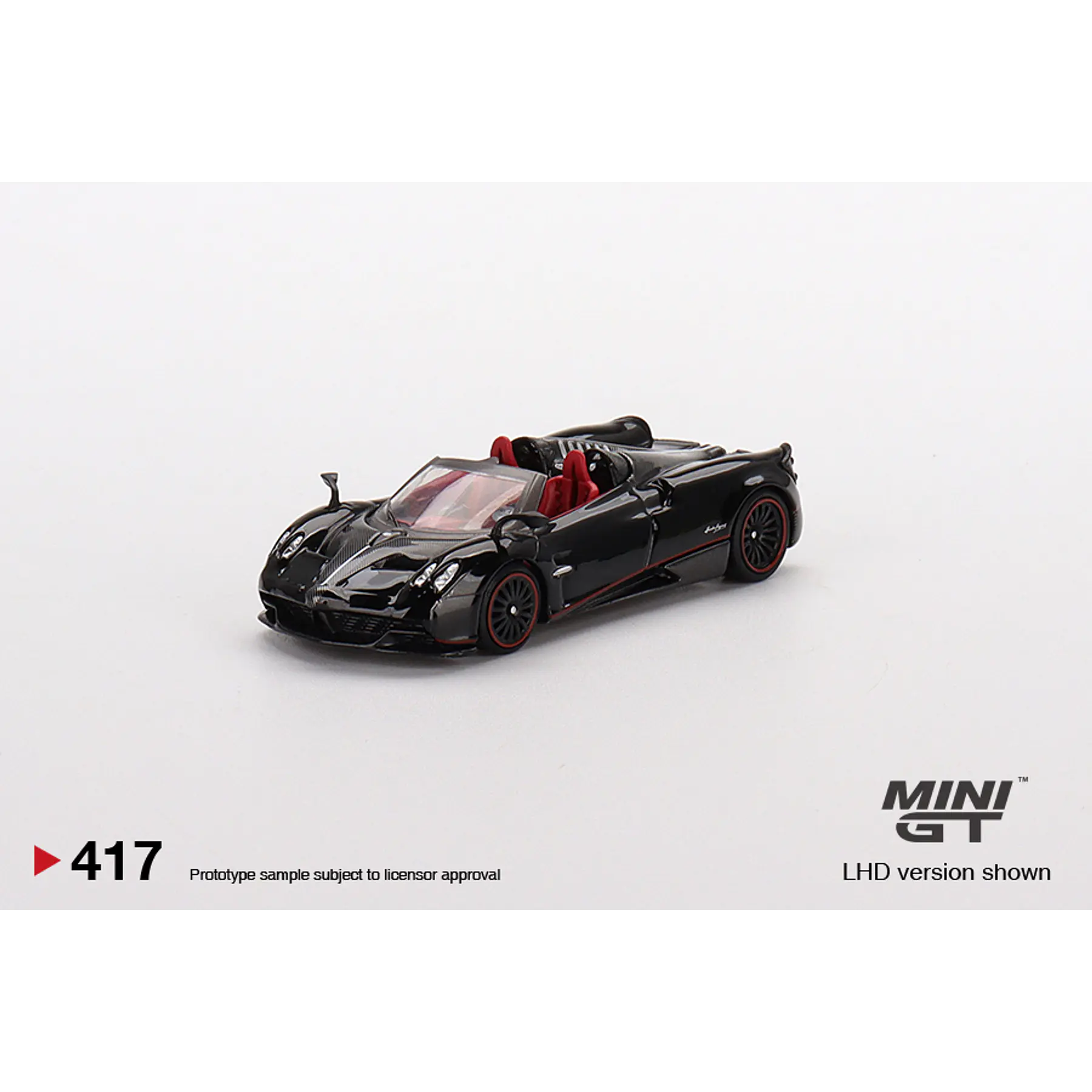 Mini GT 1:64 Pagani Huayra Roadster Black