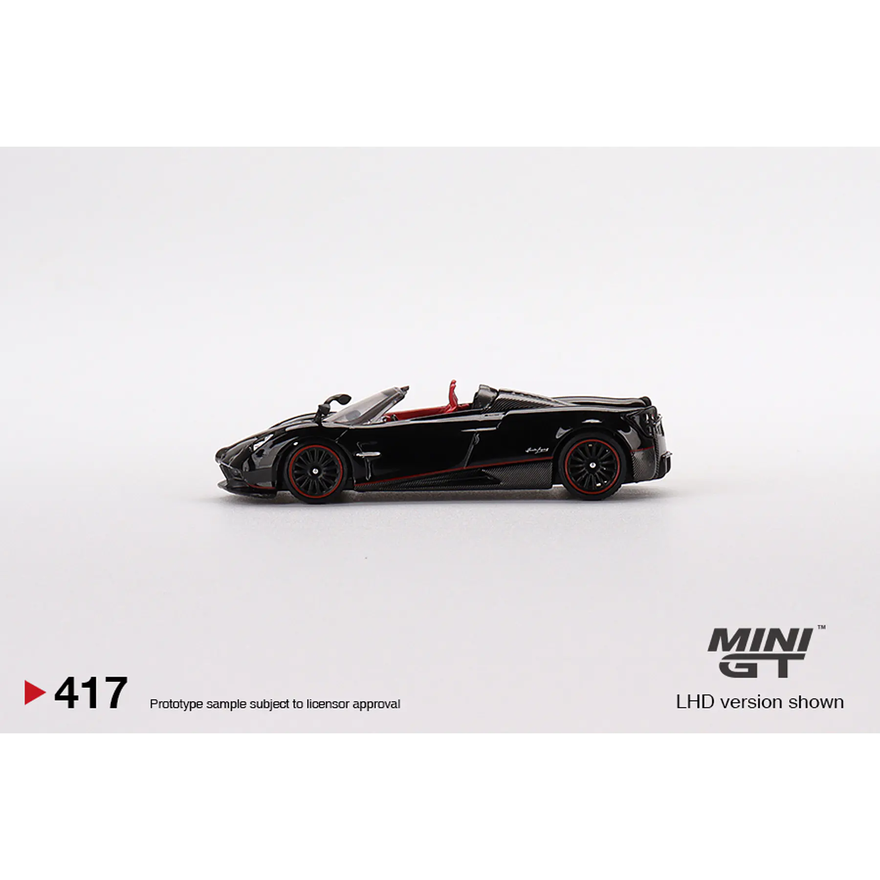 Mini GT 1:64 Pagani Huayra Roadster Black