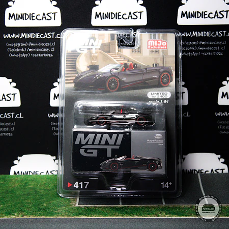Mini GT 1:64 Pagani Huayra Roadster Black
