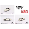 Mini GT 1:64 1963 Porsche 901 (911) – Ivory – MiJo Exclusives