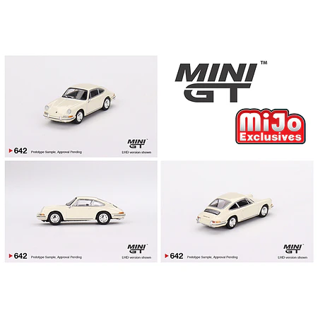 Mini GT 1:64 1963 Porsche 901 (911) – Ivory – MiJo Exclusives