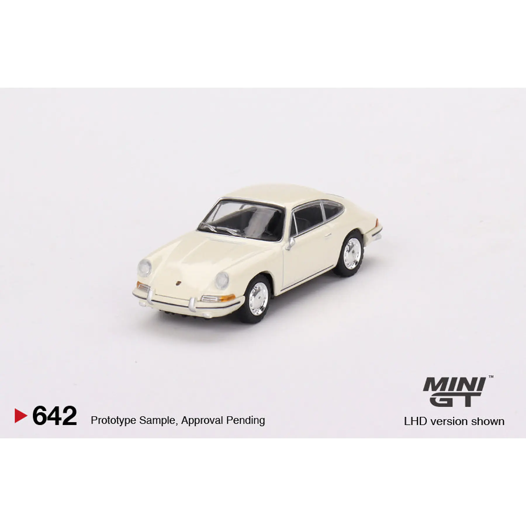 Mini GT 1:64 1963 Porsche 901 (911) – Ivory – MiJo Exclusives