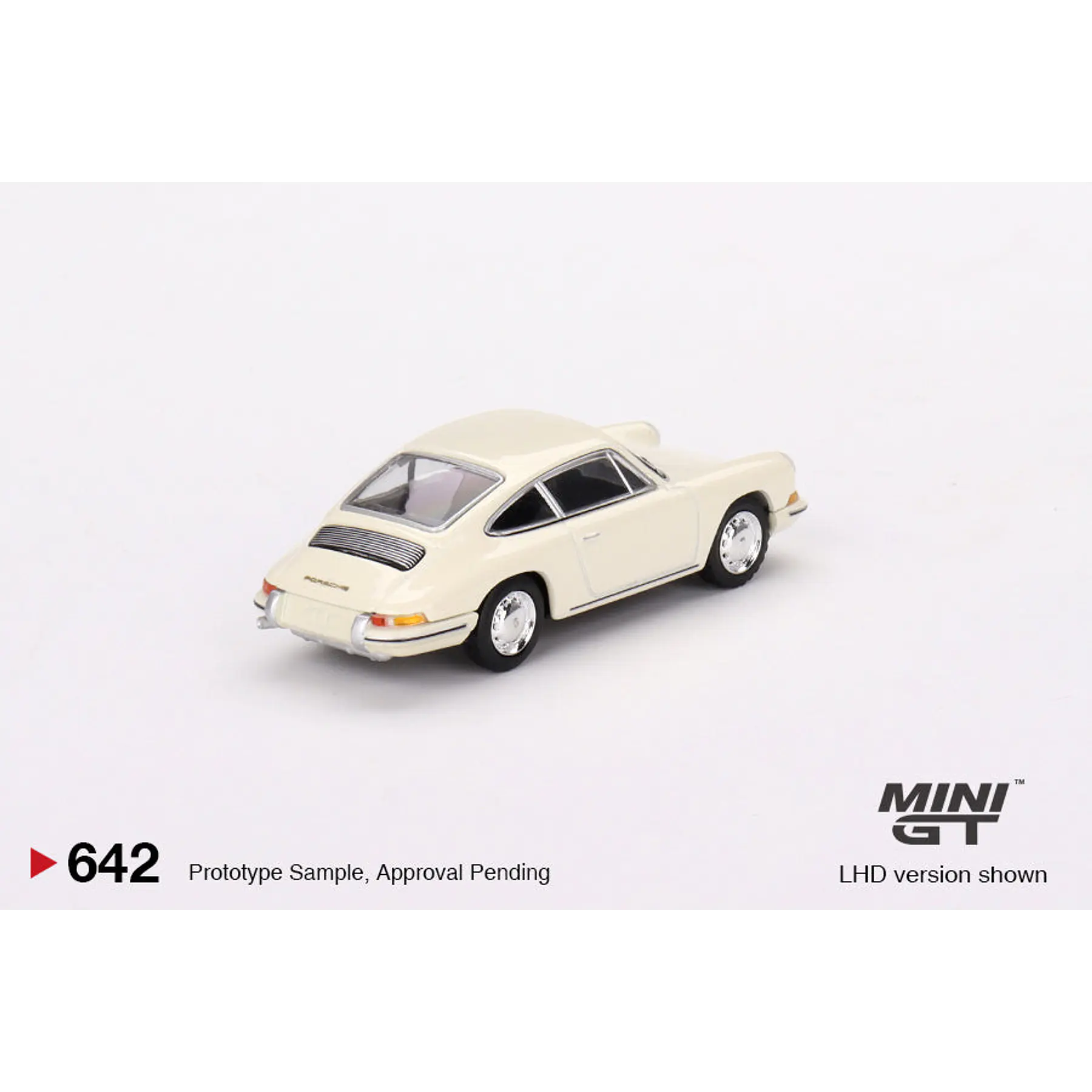 Mini GT 1:64 1963 Porsche 901 (911) – Ivory – MiJo Exclusives