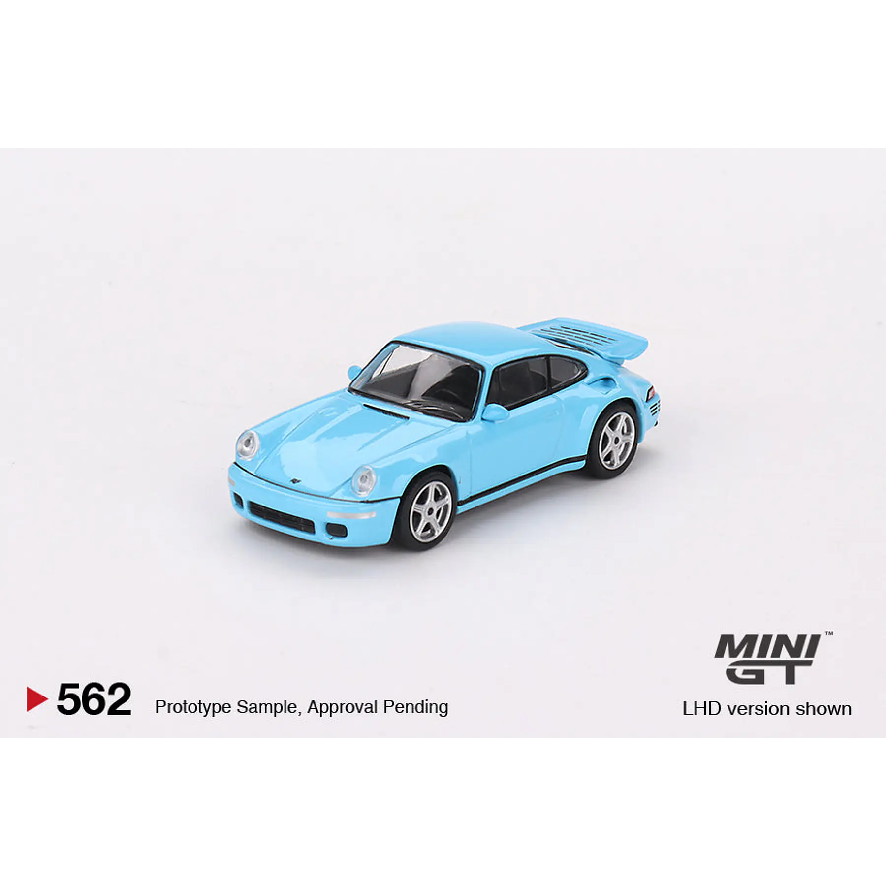 Mini GT 1:64 RUF CTR Anniversary – Bayrisch Himmelblau- Mijo Exclusives