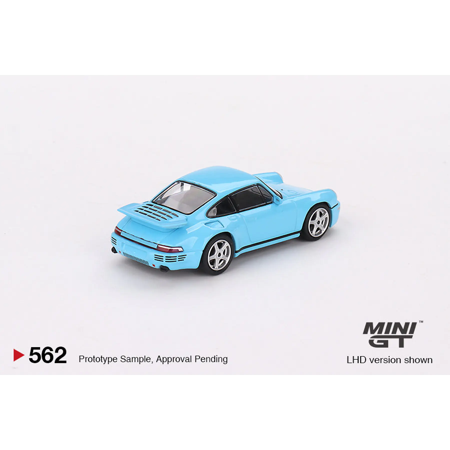 Mini GT 1:64 RUF CTR Anniversary – Bayrisch Himmelblau- Mijo Exclusives