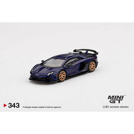 Mini GT 1:64 Mijo Exclusive "Lamborghini Aventador SVJ Viola Aletheia"