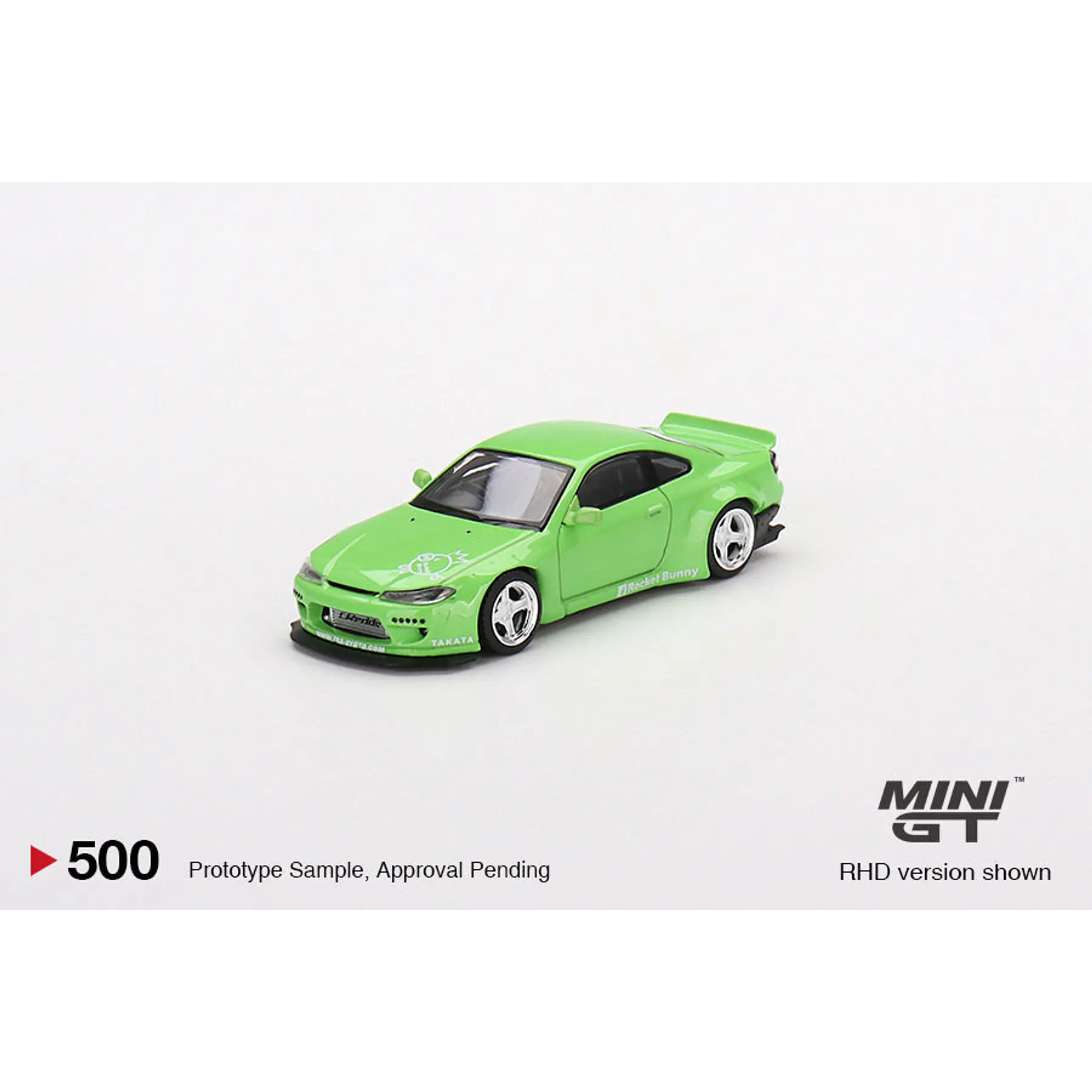 Mini GT 1:64 Nissan Silvia Pandem (S15) (Green) – MiJo Exclusives USA