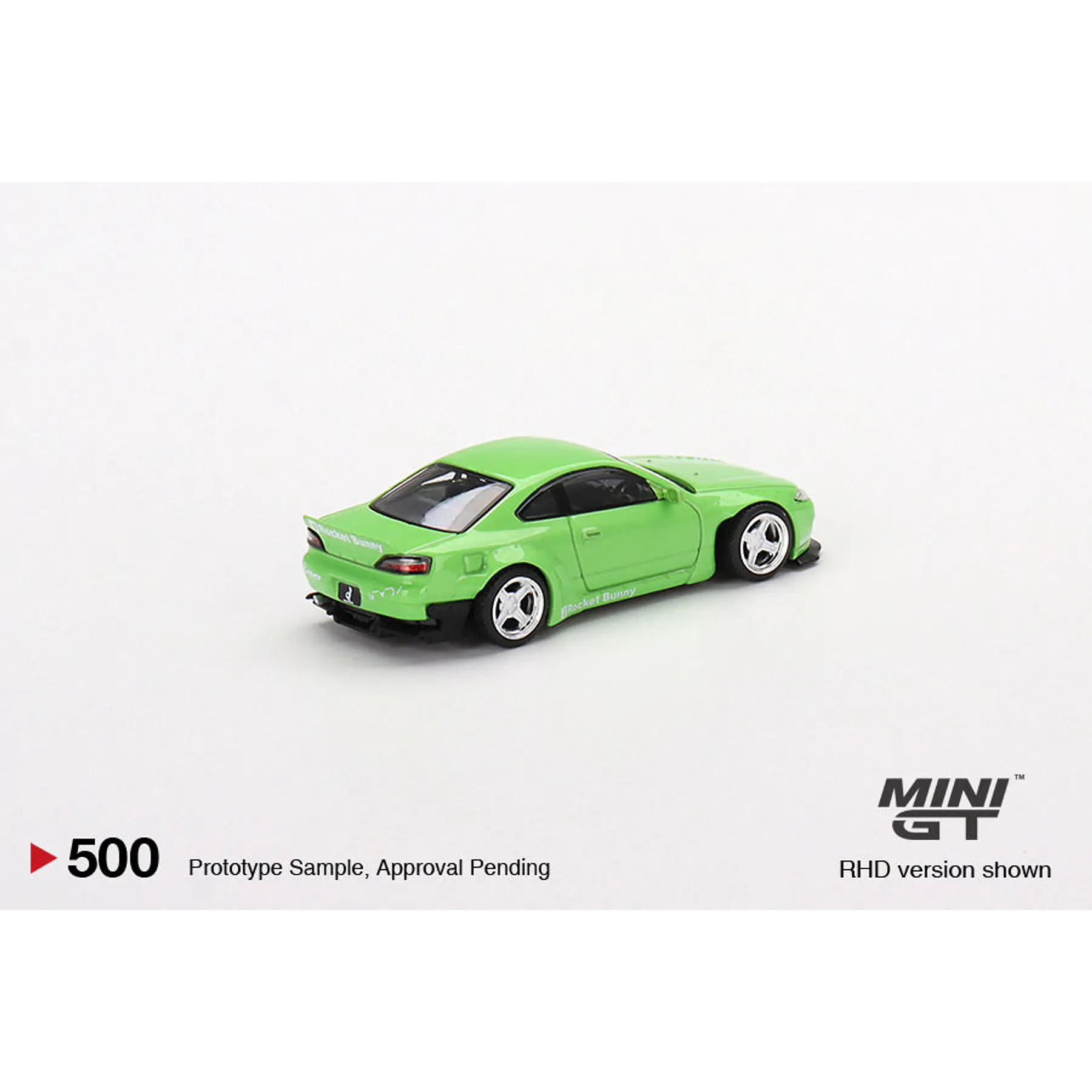 Mini GT 1:64 Nissan Silvia Pandem (S15) (Green) – MiJo Exclusives USA