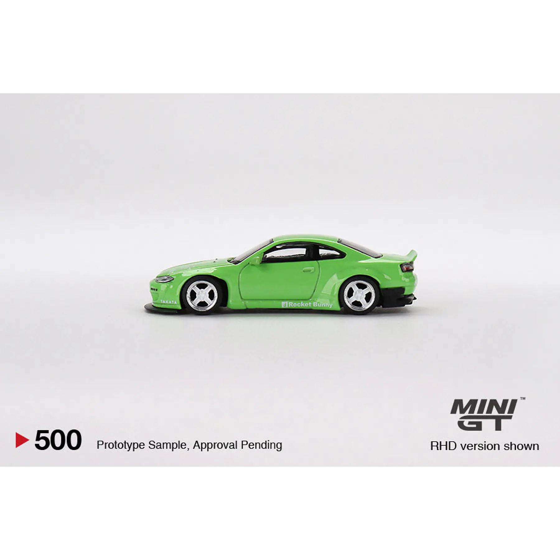 Mini GT 1:64 Nissan Silvia Pandem (S15) (Green) – MiJo Exclusives USA