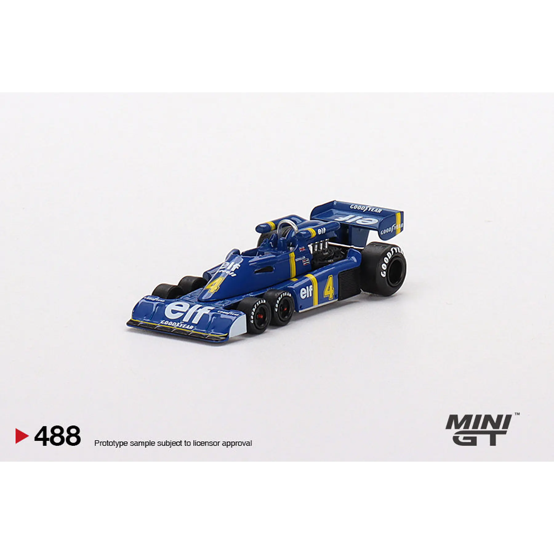 Mini GT 1:64 F1 Grand Prix 1976 Tyrrell P34 #4 Spanish GP