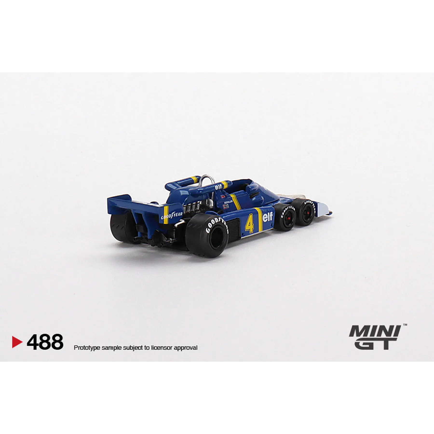 Mini GT 1:64 F1 Grand Prix 1976 Tyrrell P34 #4 Spanish GP